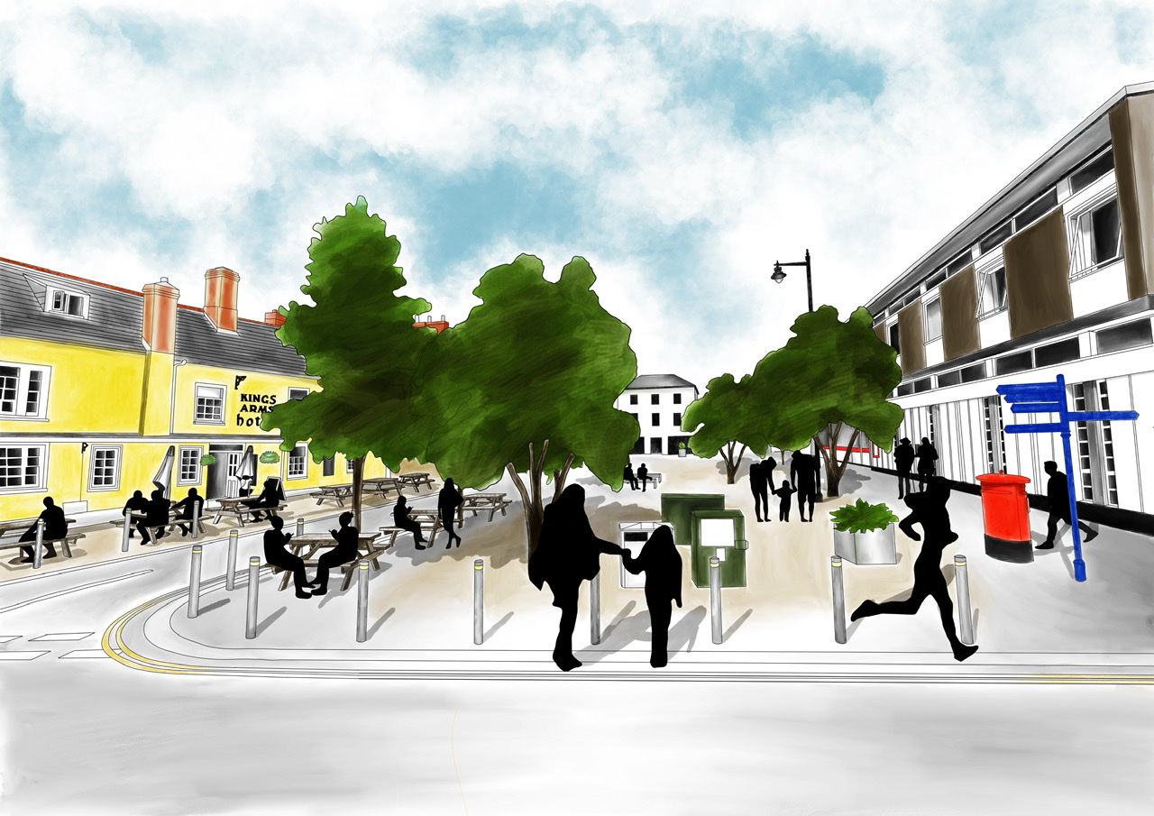 A View into the Site(St John’s Square)