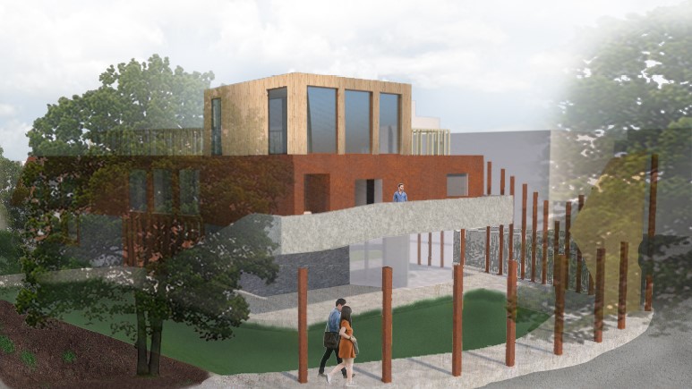 Exterior visual of the sanctuary