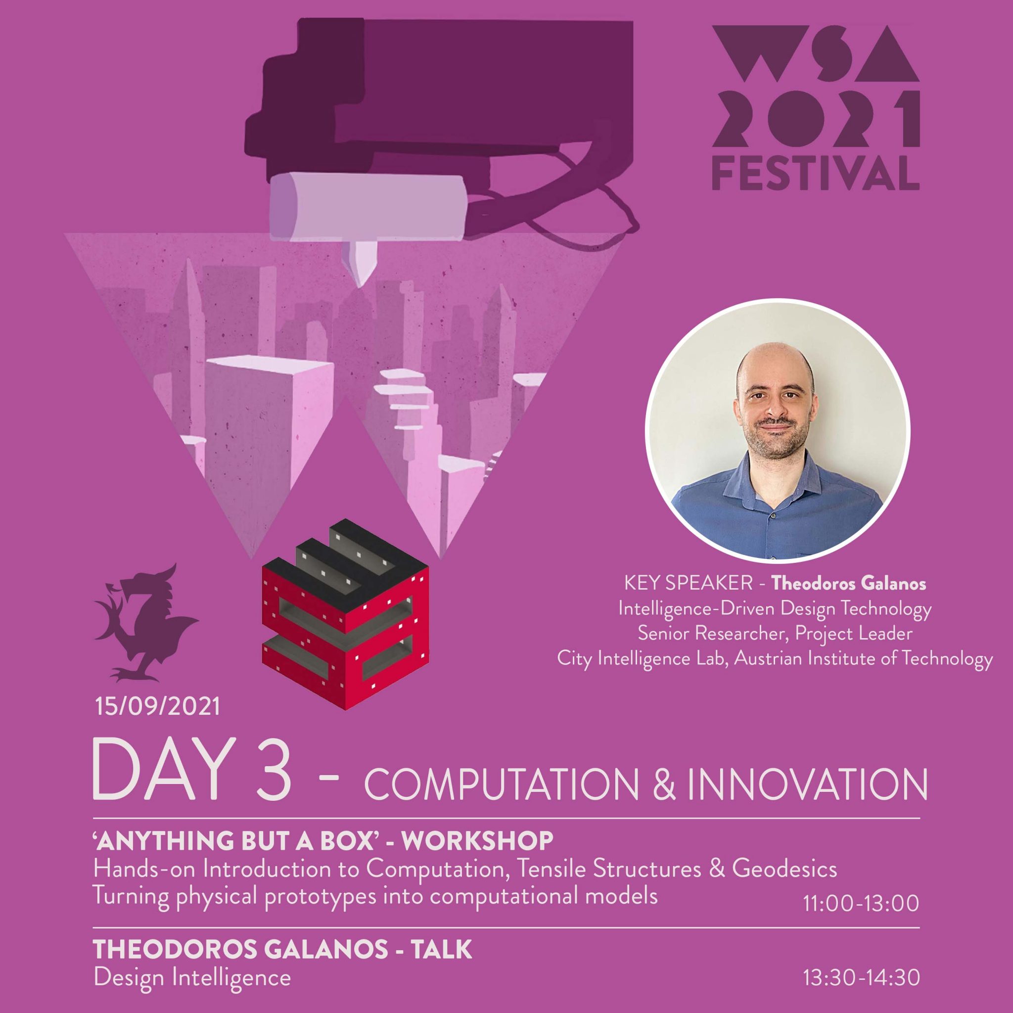 ‘Anything But A Box’ & Talk on Design Intelligence WSA On