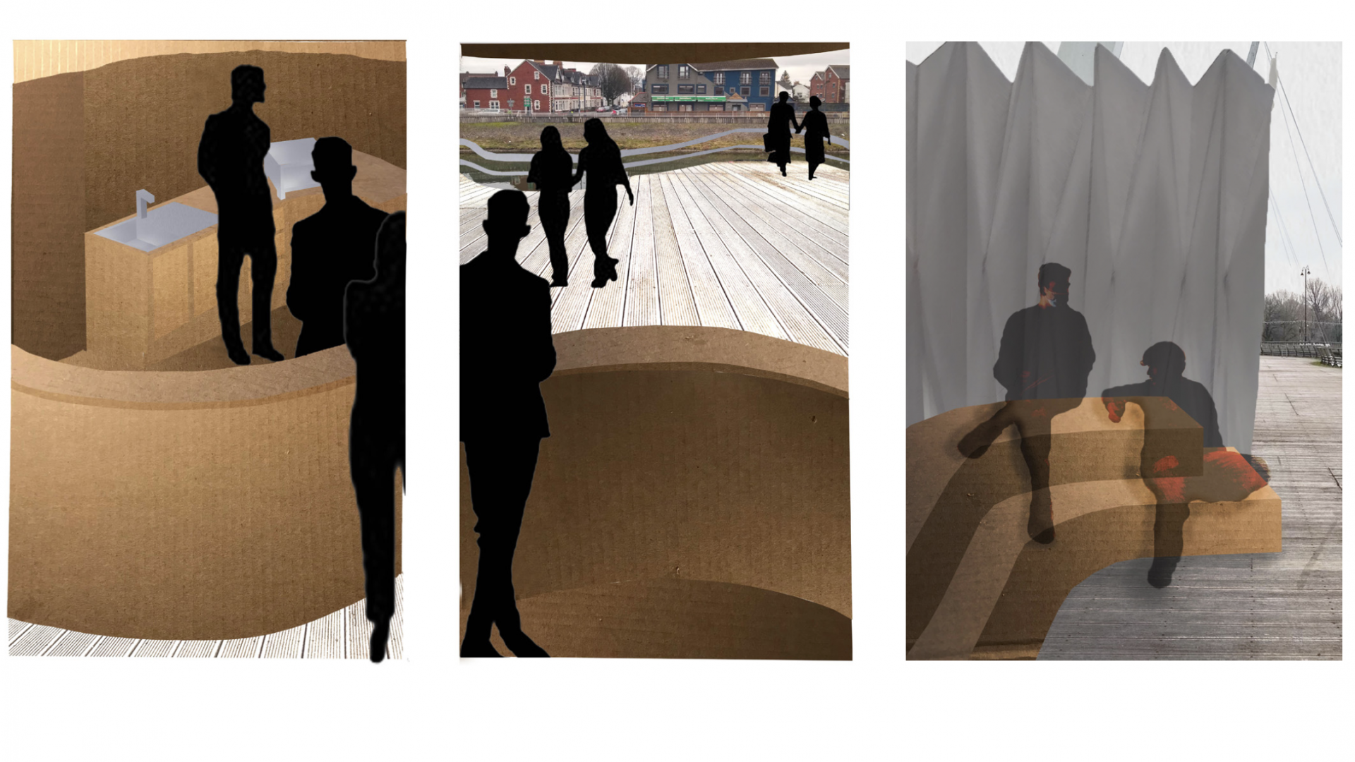 atmospheric collages