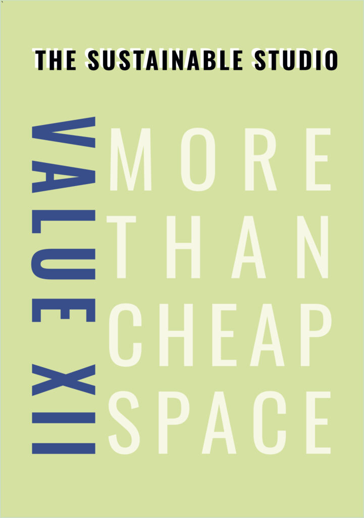Title page of the More Than Cheap Space Value booklet 